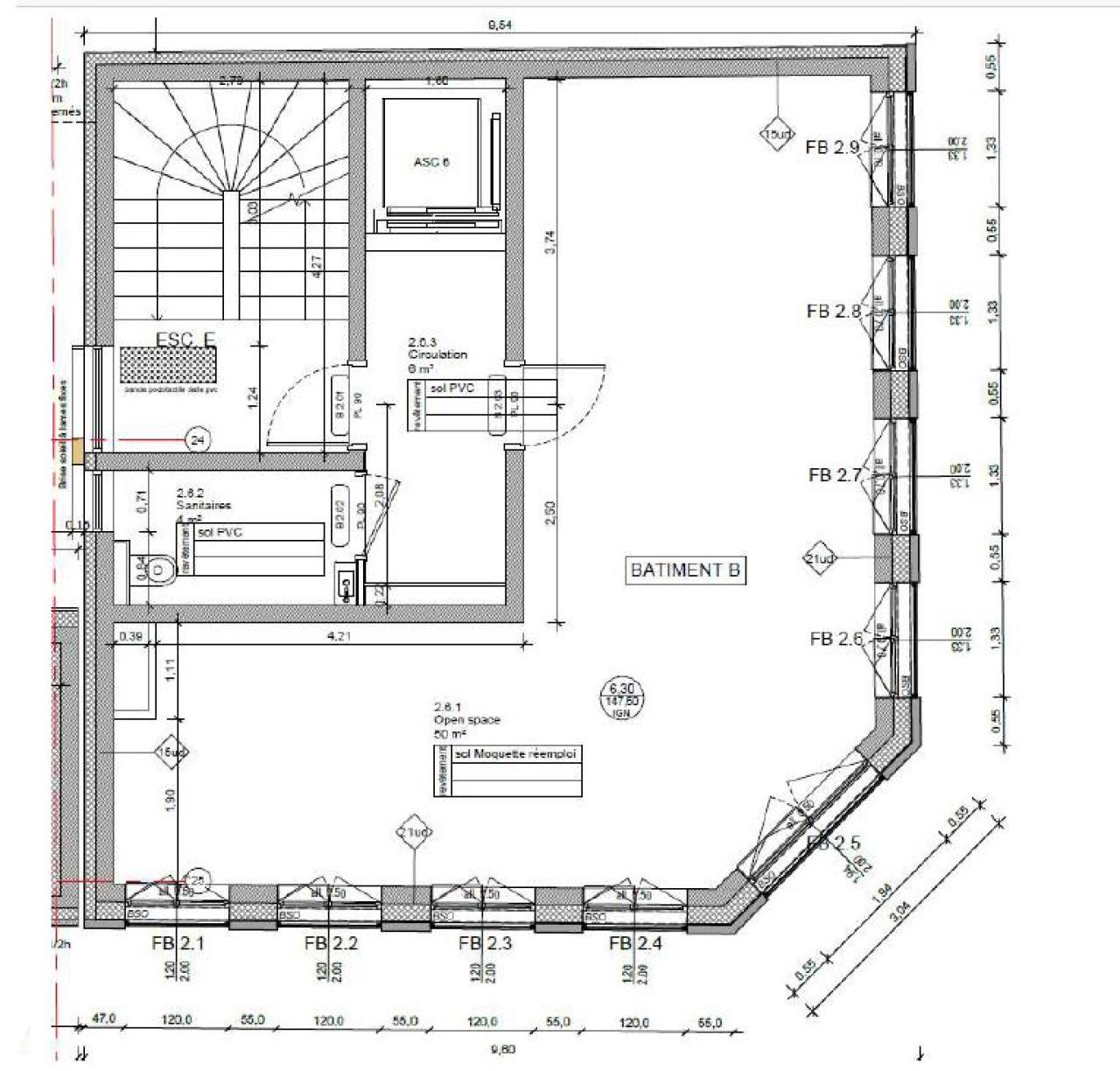 Bureau Strasbourg 3996m² Location bureau Strasbourg Bas-Rhin OLBUR2427550 9